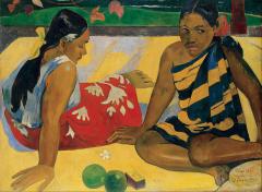 Felicitare Eugene Henri Paul Gauguin - Parau Api Aka What News