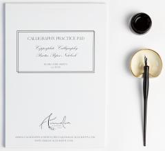 Caiet pentru caligrafie - Grile goale de lucru