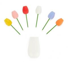 Set 6 furculite aperitiv - Tulip