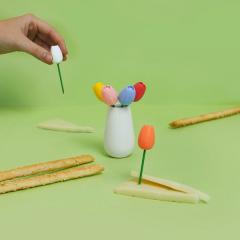 Set 6 furculite aperitiv - Tulip