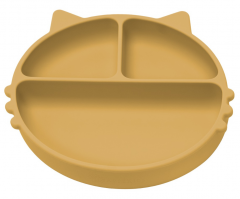 Farfurie din silicon cu ventuza - Kitty - Honey