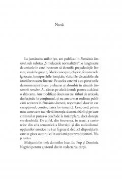 Simulacrele normalitatii