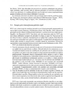 Tratat de interventii parentale validate stiintific