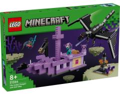 LEGO Minecraft - Dragon Ender si corabia din End (21264)