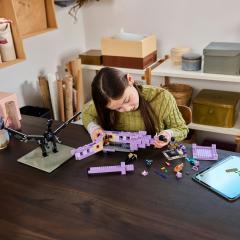 LEGO Minecraft - Dragon Ender si corabia din End (21264)