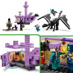 LEGO Minecraft - Dragon Ender si corabia din End (21264)