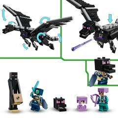 LEGO Minecraft - Dragon Ender si corabia din End (21264)