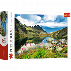 Puzzle 3000 piese - Lac in Muntii Tatra - Slovacia
