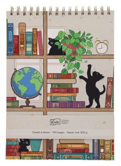 Carnet de schite - Bug Art - Chatons bibliotheque