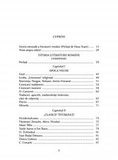 Istoria literaturii romane