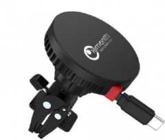 Suport Auto Magnetic cu Incarcare wireless si cablu retractabil