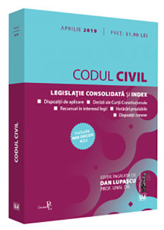 Codul civil aprilie 2019