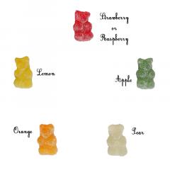 Jeleuri in forma de ursuleti cu gust de citrice