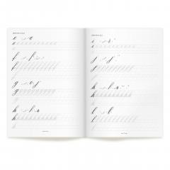 Caiet A4 - Initiere in caligrafia cursiva