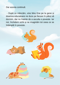 Lupisor vrea la gradinita