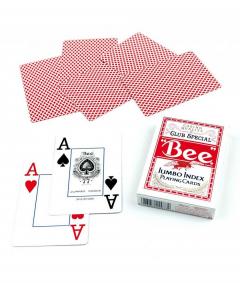 Carti de joc - Bee Jumbo Index, Red
