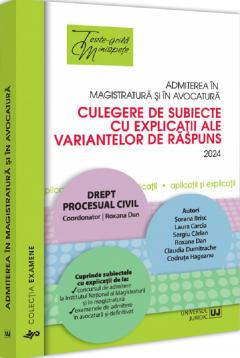 Admiterea in magistratura si in avocatura