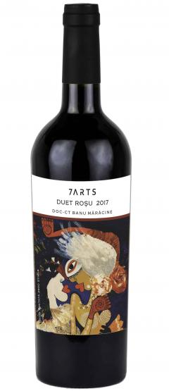 Vin rosu - 7ARTS, Cabernet Sauvignon, Syrah,14%, sec, 2016