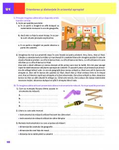 Geografie - Caietul elevului clasa a IV-a