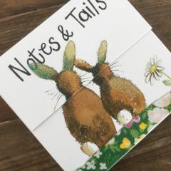 Carnet magnetic - Mini - Notes & Tails - Rabbit