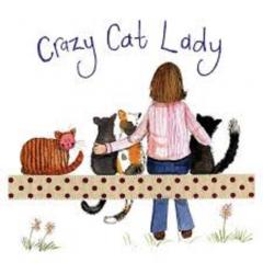 Suport pahar - Crazy Cat Lady