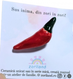 Martisor - Brosa ardei Hot & Spicy