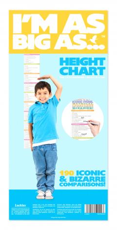 Poster pentru masurat inaltimea - I'm As Big As