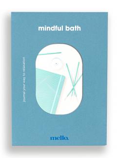 Set carnet si betisoare parfumate - Mello - Mindful Bath