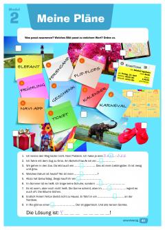 Limba germana. Clasele V-VIII. Caietul elevului A1.2