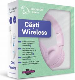 Casti wireless - Raspundel Istetel, Roz