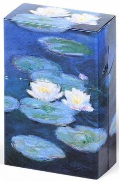 Tabachera din metal Monet Nympheas