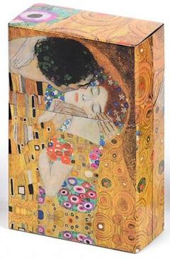 Tabachera din metal Klimt Le Baiser