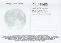 Carte postala - Fazele lunii 2025