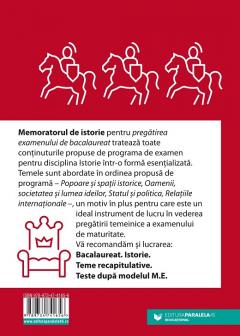 Memorator de istorie pentru liceu