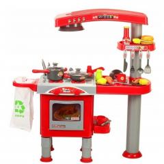 Jucarie - Bucatarie cu hota,sac de gunoi,chiuveta,cuptor si accesorii