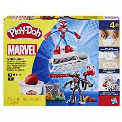Set 2 figurine - Spiderman - Batalie cu lansator si sulita