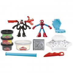 Set 2 figurine - Spiderman - Batalie cu lansator si sulita