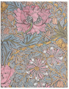 Agenda 2025 - Morris Pink Honeysuckle - William Morris - Ultra, Verso, Hardcover