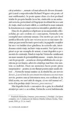 Actioneaza si gandeste ca Nietzsche