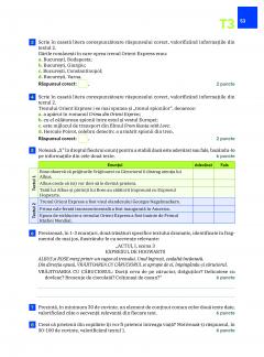 Teste pentru succes - Limba si literatura romana, Evaluarea nationala 2025 - Clasa a VIII-a