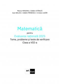 Evaluarea nationala 2025 - Matematica, clasa a VIII-a
