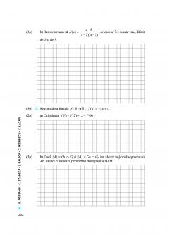 Evaluarea nationala 2025 - Matematica, clasa a VIII-a