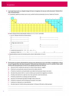 Chimie clasa a VIII-a, Caietul elevului