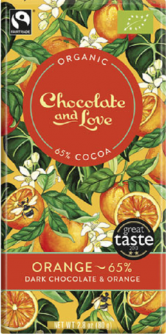 Ciocolata amaruie - Orange