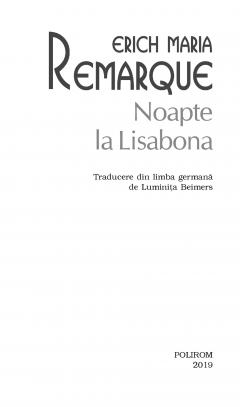 Noapte la Lisabona