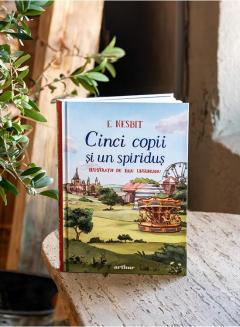 Cinci copii si un spiridus