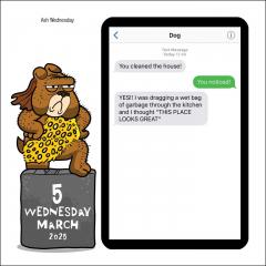 Calendar 2025 - Texts from Dog