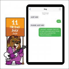 Calendar 2025 - Texts from Dog