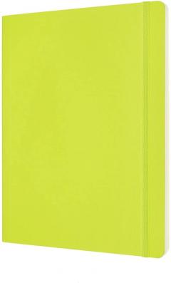 Carnet Moleskine - Lemon Green Extra Large Plain Notebook Soft