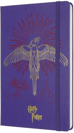 Carnet - Moleskine - Harry Potter - Pheonix - Geranium Violet